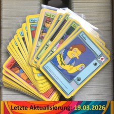 Simpsons sammelkartenspiel - simpsons, 1