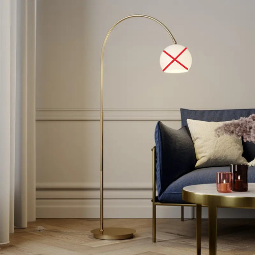 Lindby bogenlampe stehleuchte - bogenlampe,