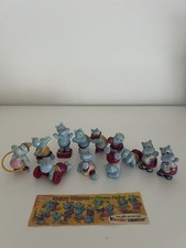 Happy Hippos Im Fitness-Fieber 1990 Komplettsatz mit BPZ und Variante