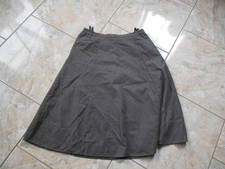 Markenlos Woll Rock 44 Braun