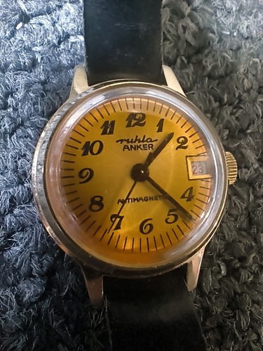 Vintage anker ruhla - anker, uhr