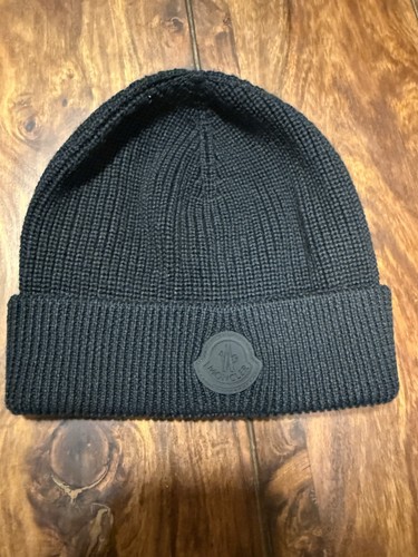 Moncler schwarz strickmütze - schwarz,