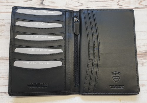 Große leder brieftasche - leder,