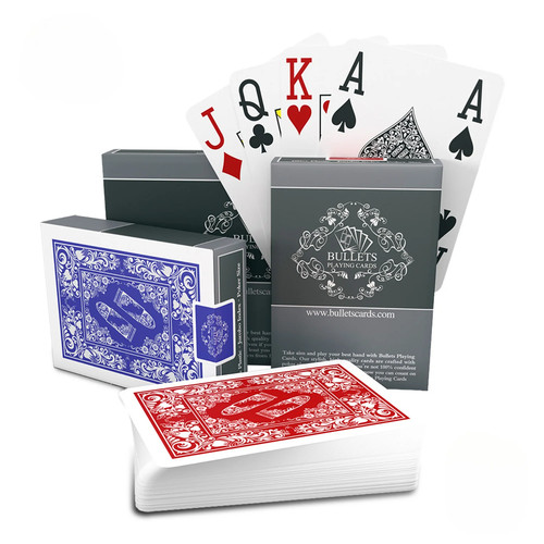 Pokerkarten aus plastik - aus,