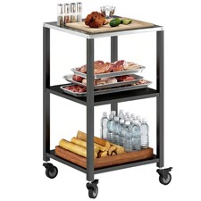 Grillwagen etagen grilltisch - grillwagen, 3-etagen