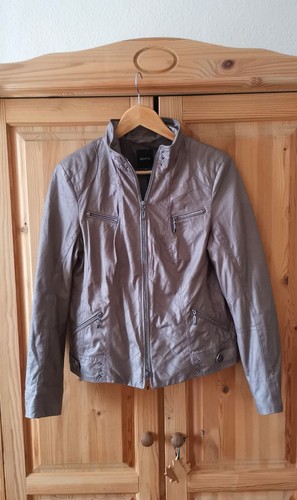 Bonita leder optik jacke - leder,