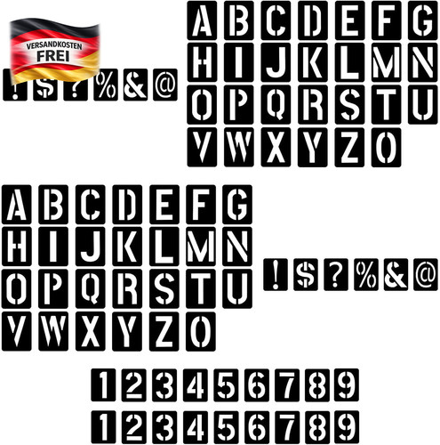 Schablonen set für - schablonen,