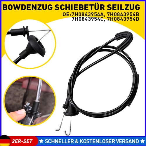 Seilzug schiebetür - 2x,