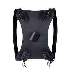 Rücken Schwerthalter aus