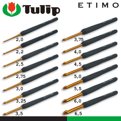 Tulip etimo häkelnadel - häkelnadel, mit