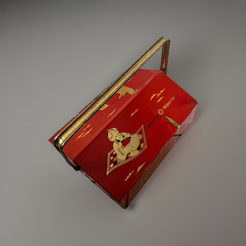 Meßmer tee rot - rot-goldene, dose