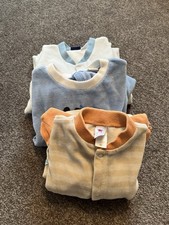 Frotteeschlafanzüge Overalls Gr.80/86