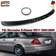 Heckspoiler Heckflügel Lippe für Mercedes W211 Limo E400 E500 03-08 Carbon Color
