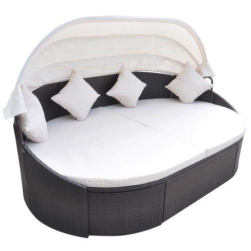 Vidaxl outdoor loungebett mit - vidaxl,