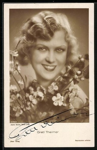 Gretl theimer mit blumen - gretl,