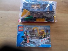 Lego® City Eisenbahn - 7936 - Bahnübergang mit Bagger - mit Bauanleitung (BA)