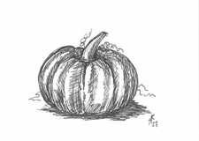 Federzeichnung  "der