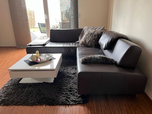 Ledercouch musterring braun - musterring, 3