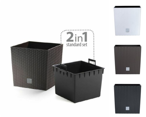 2in1 blumentopf mit einsatz - 2in1,