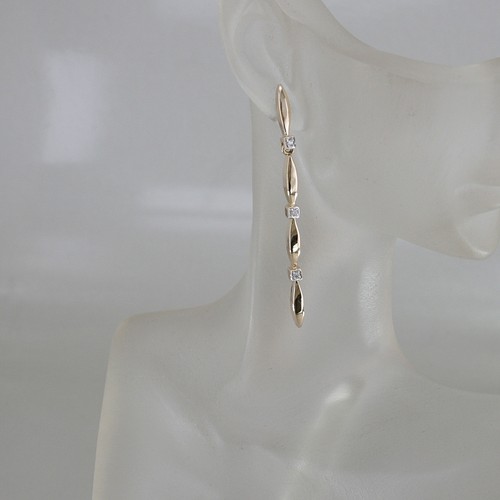 Ohrstecker 585 14k gelbgold - in,