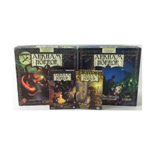 FFG Brettspiele Arkham Horror Sammlung #24 - Grundspiel + 4 Erweiterungen! EX/NM