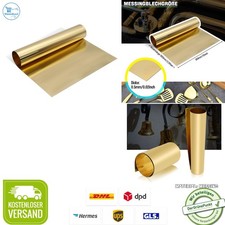 Messingblech Rolle 1000mm x 300mm Goldfolie 0 5mm für Kunsthandwerk DIY Repar...