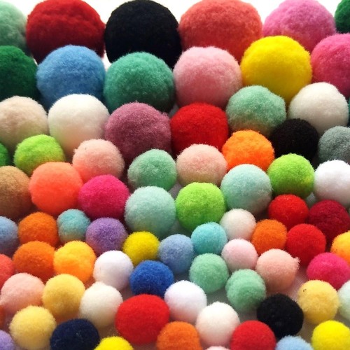 10mm 30mm pompons pompom zum - pompons,