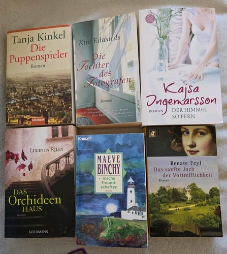 Romane bücherpaket - 6x, |