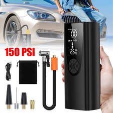 150PSI Elektrische Luftpumpe Akku Kabellos Auto Reifen Druckluft Luftkompressor