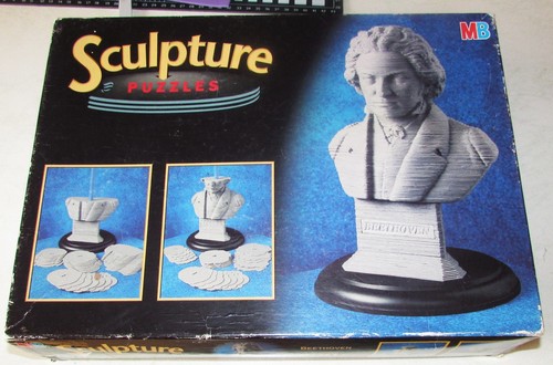 Sculpture puzzle mb - 3d, puzzle,