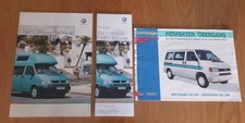 3 Prospekte California Exclusive / Carthago VW T4 Bus Camper Konvolut Sammler