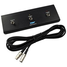 HQRP 3-Button Gitarre Amp Fußschalter für Peavey 6505 + Kopf, 03582650 Ersatz