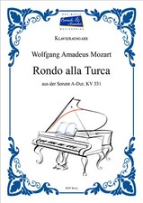 Klavier Noten : Rondo alla