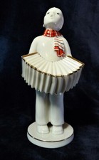 Porzellan Figur musiker