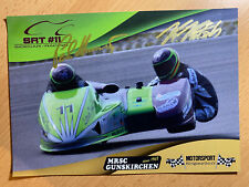 Peter Kimeswenger Autogramm handsigniert Motorrad Gespann Rennfahrer A IDM