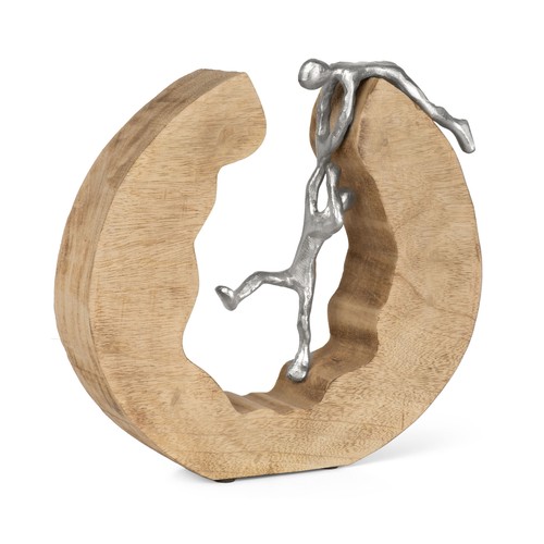 Skulptur teamwork teamarbeit - skulptur,