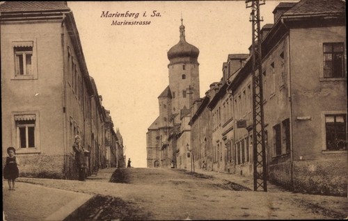 Marienberg erzgebirge - ak,