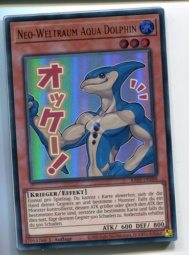 Neo weltraum aqua - yu-gi-oh!,