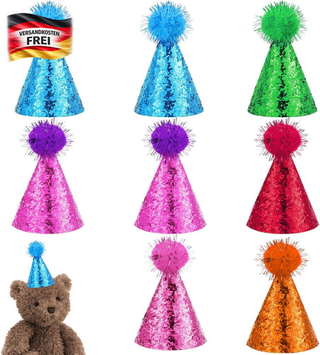 Mini partyhüte set - mini, für