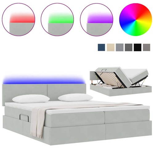 Led bett mit - bett,