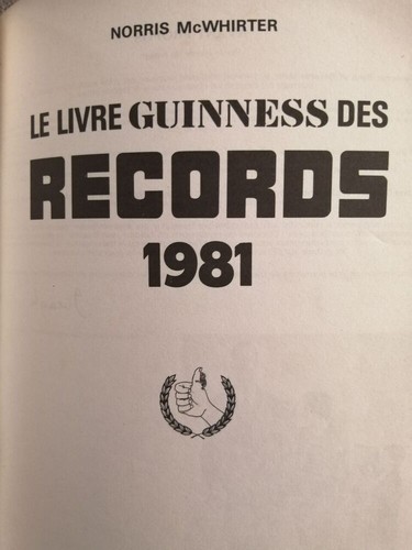 Das guiness buch - der, rekorde