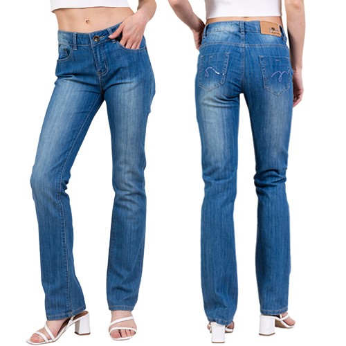 Damen jeans hose hüftjeans - jeans,