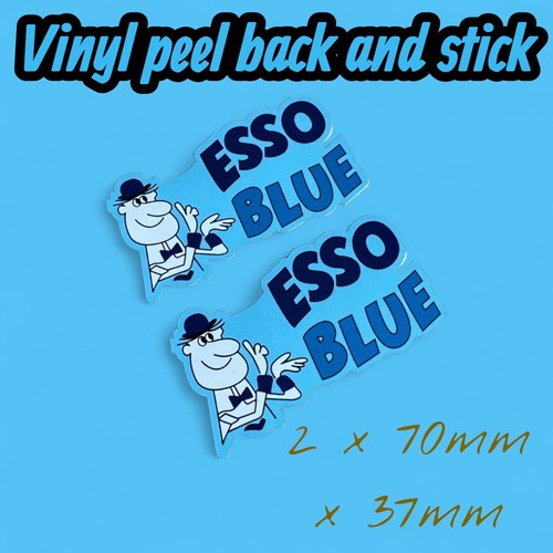 Esso blue man vintage krug - x,