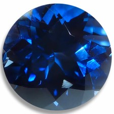 Lab Created Sapphire Blue