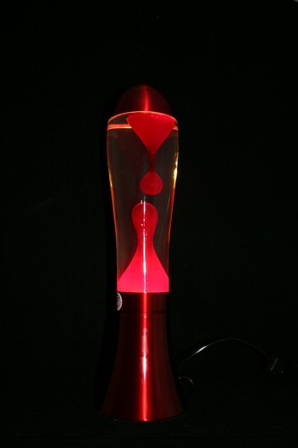 Lavalampe big red - big-red, rot