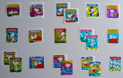 Sticker sammelbild aufkleber - sticker,