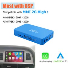 Mr12volt CarPlay AA Interface mit DSP für Audi A4 A5 MMI 2G High Upgrade