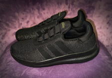 Adidas Lite Racer 4.0 Herren Sneaker 41 1/3 Schwarz Goldschimmer Cloudfoam Neu