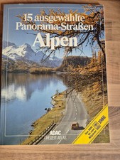 F004 - ADAC Freizeitatlas 1986 - 15 ausgewählte Panorama-Straßen ALPEN