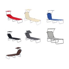 Outsunny Sonnenliege klappbar